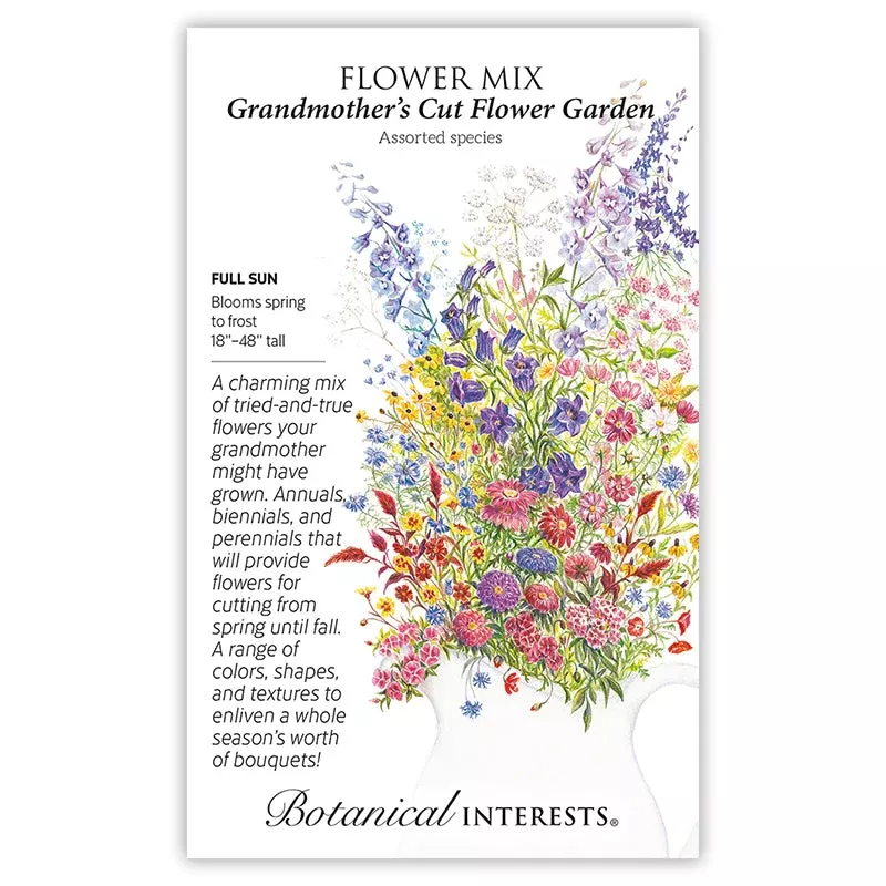 Flower Mix 'Grandmother's Cut Flower Garden'