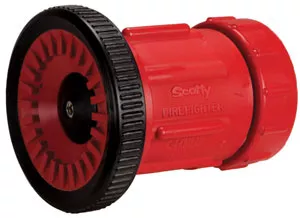 Foam Fog / Straight Stream Nozzle with Twist-To-Shut-Off- 15 Gpm, 30 Gpm, and 70 gpm