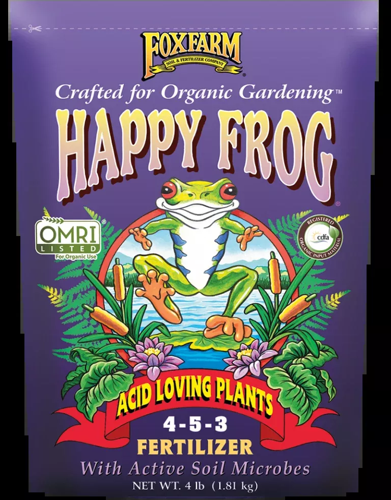 Foxfarm Happy Frog Acid Loving Dry Fertilizer 4 lb