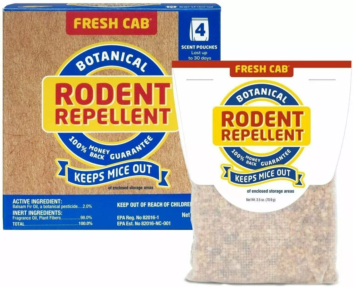 Fresh Cab Rodent Repellent 4 pack