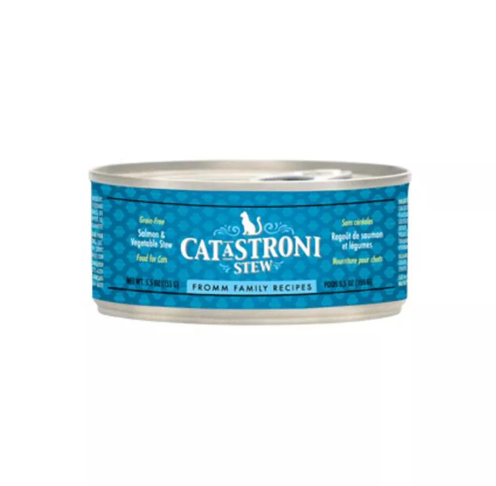 Fromm, Cat-A-Stroni Salmon & Vegetable Stew, 5.5 oz.