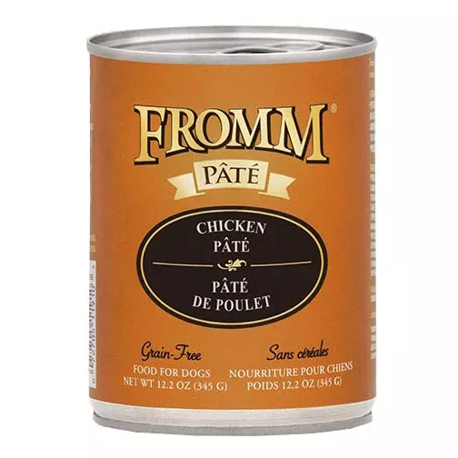 Fromm Chicken Pâté Canned Dog Food, 12.2 oz.