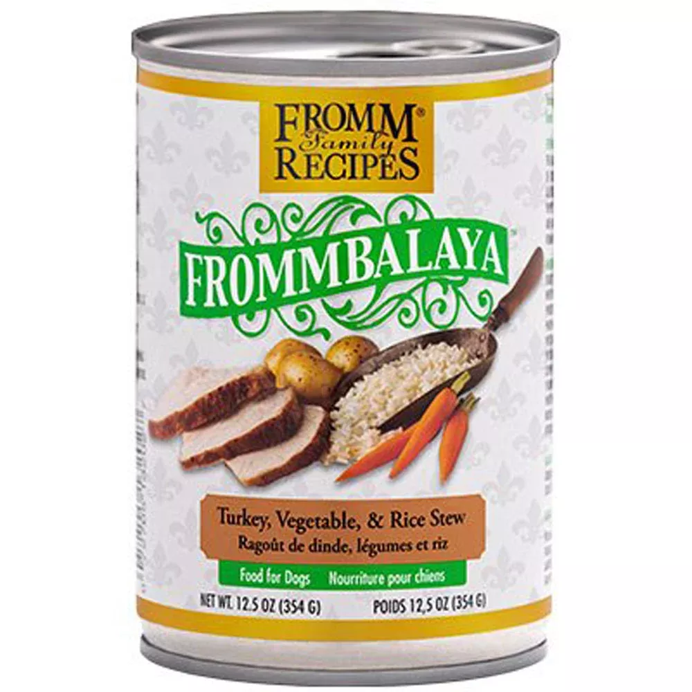 Fromm, Frommbalaya Turkey, Vegetable, & Rice, 12.5 oz. Can