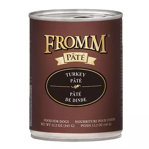 Fromm Turkey Pâté Canned Dog Food, 12.2 oz.