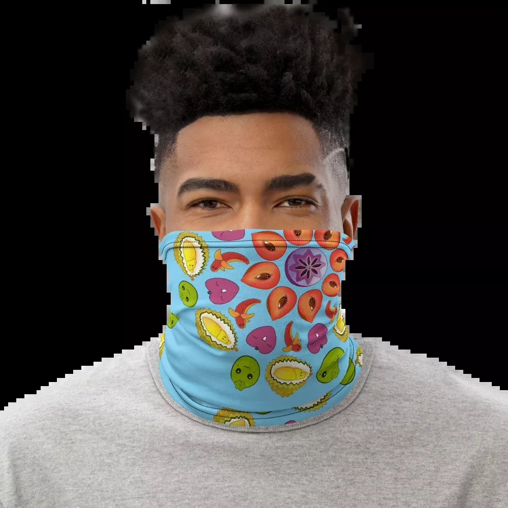 Fruit Mandala Neck Gaiter