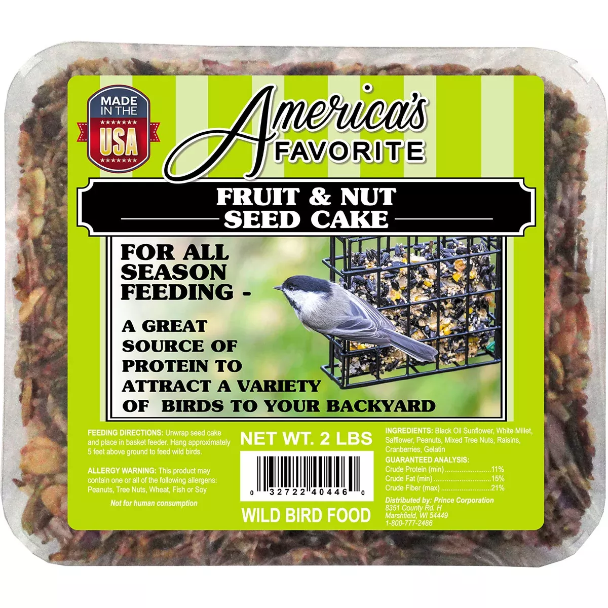 Fruit & Nut Large Seed Cake, 2 LB