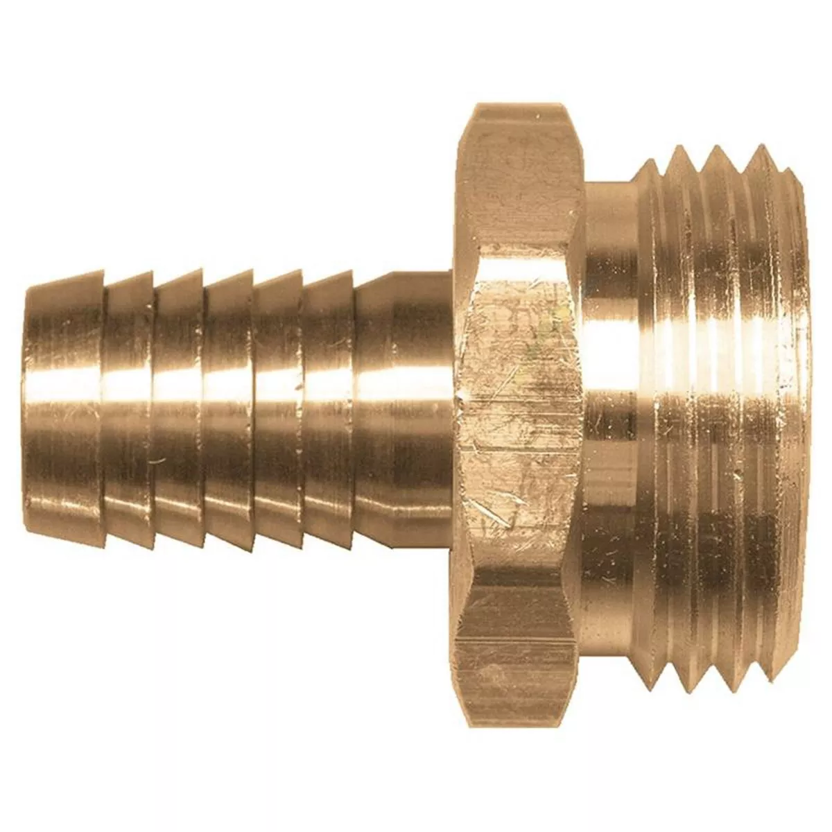 Garden Hose Thread Hose Barb - Brass - Male