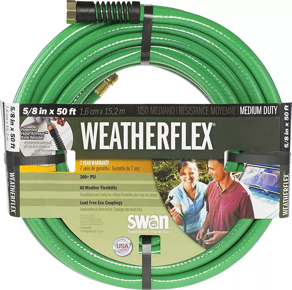 Garden Hose WeatherFLEX 5/8" X 50'