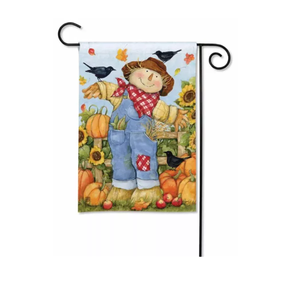 Garden Scarecrow Garden Flag