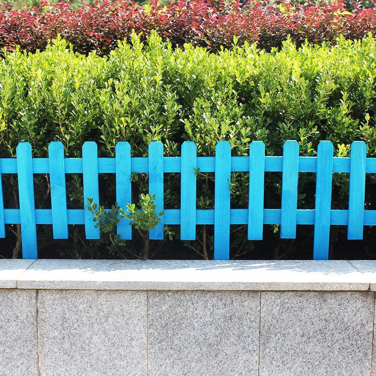 Garden Small Fence – Length 122x height 110cm Blue