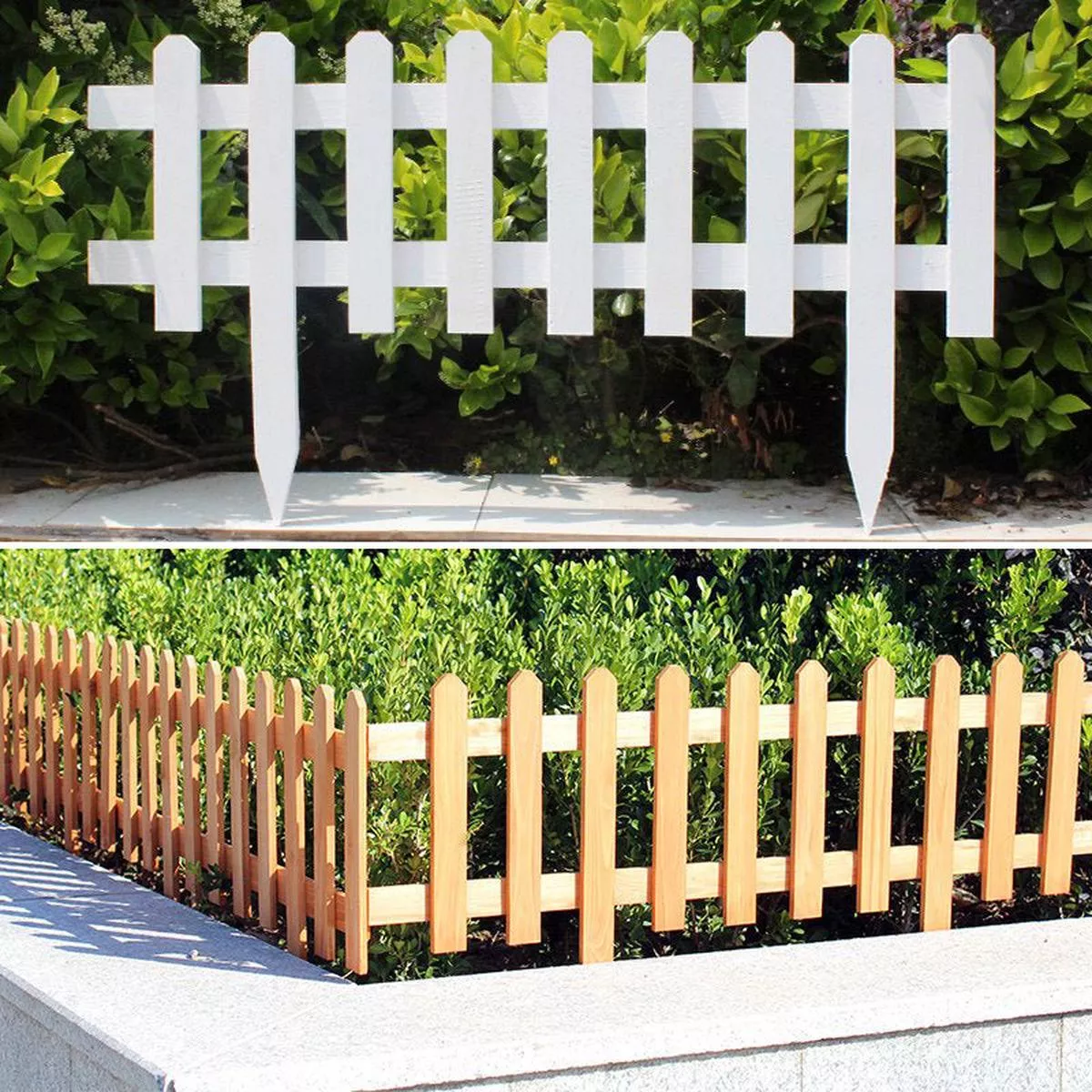 Garden Small Fence – Thicken length 92x height 75cm White