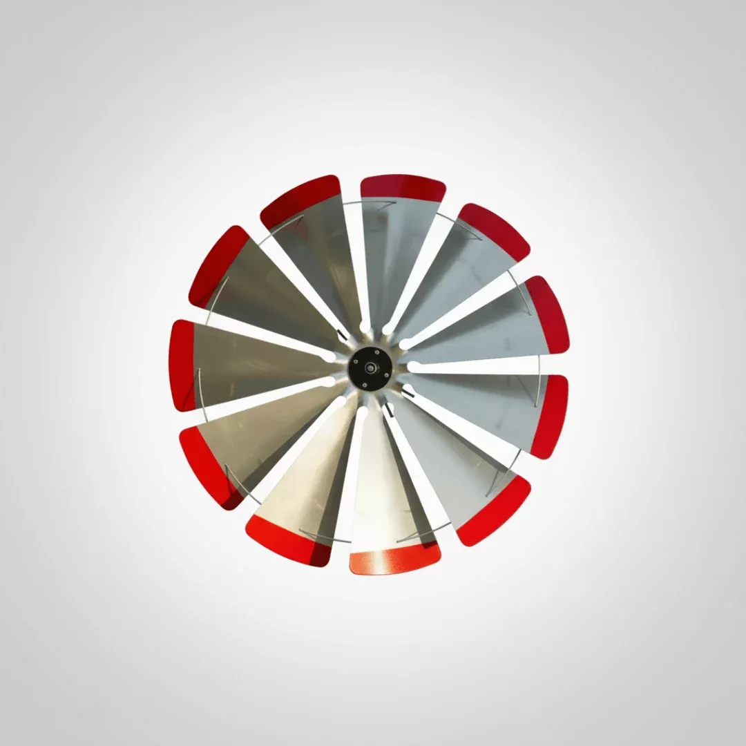 Garden Windmill Fan Replacement | 30" | Red-Tipped