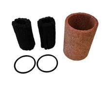 Gast Compressor Filter Kit (Models 0523/RV33, 1023/RV75, 1423/RV100)