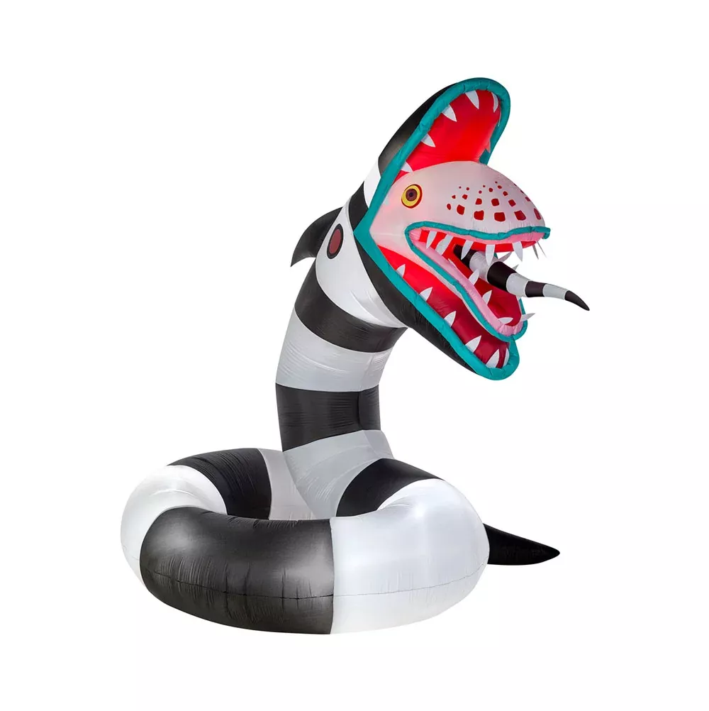 Gemmy, Airblown Animated Sand Worm from Beetlejuice Giant, 10 feet tall