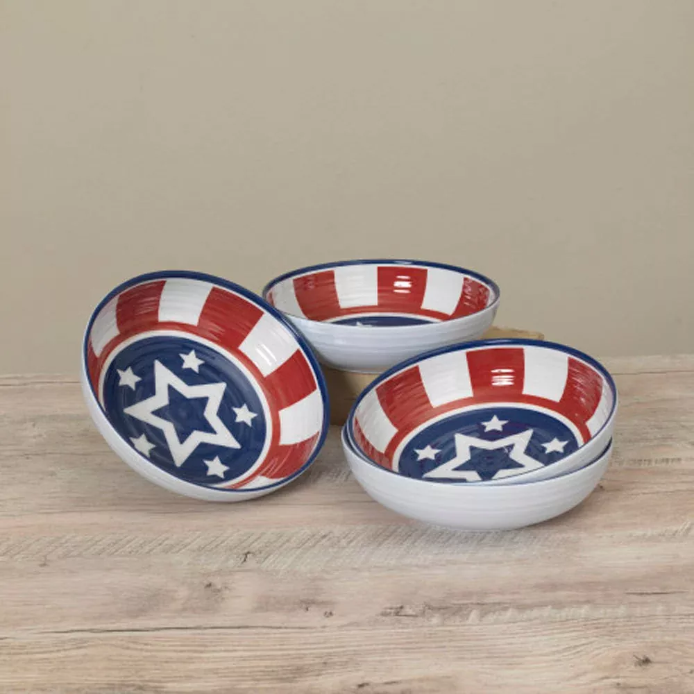 Gerson, Americana Bowl, Sold Separately, 7.95"D