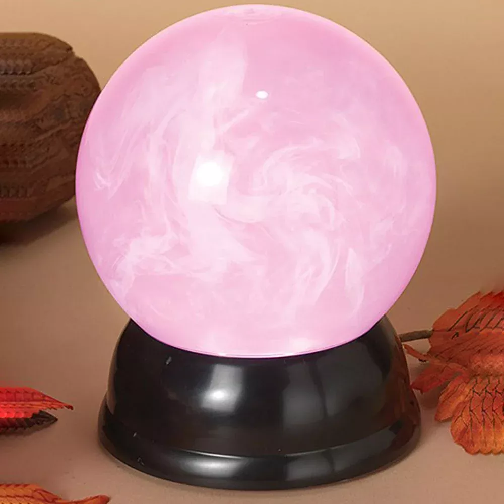Gerson Company, Crystal Ball w/ Smoky Water, Battery Operated (Not Included), 5.75"H