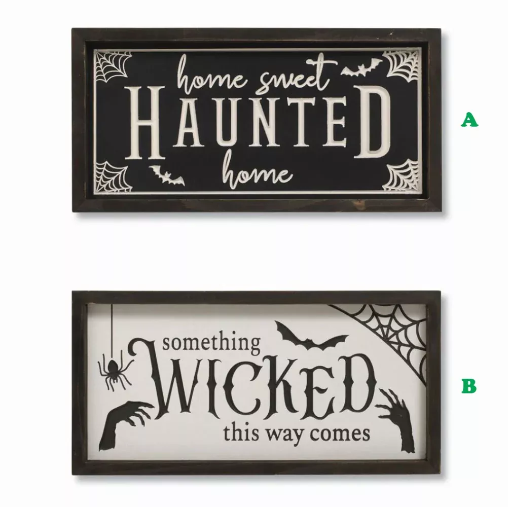 Gerson, Engraved Wooden Sign, 15.75"L, Assorted and Sold Separately