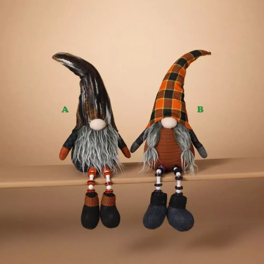 Gerson, Halloween Gnome Plush, Assorted and Sold Separately