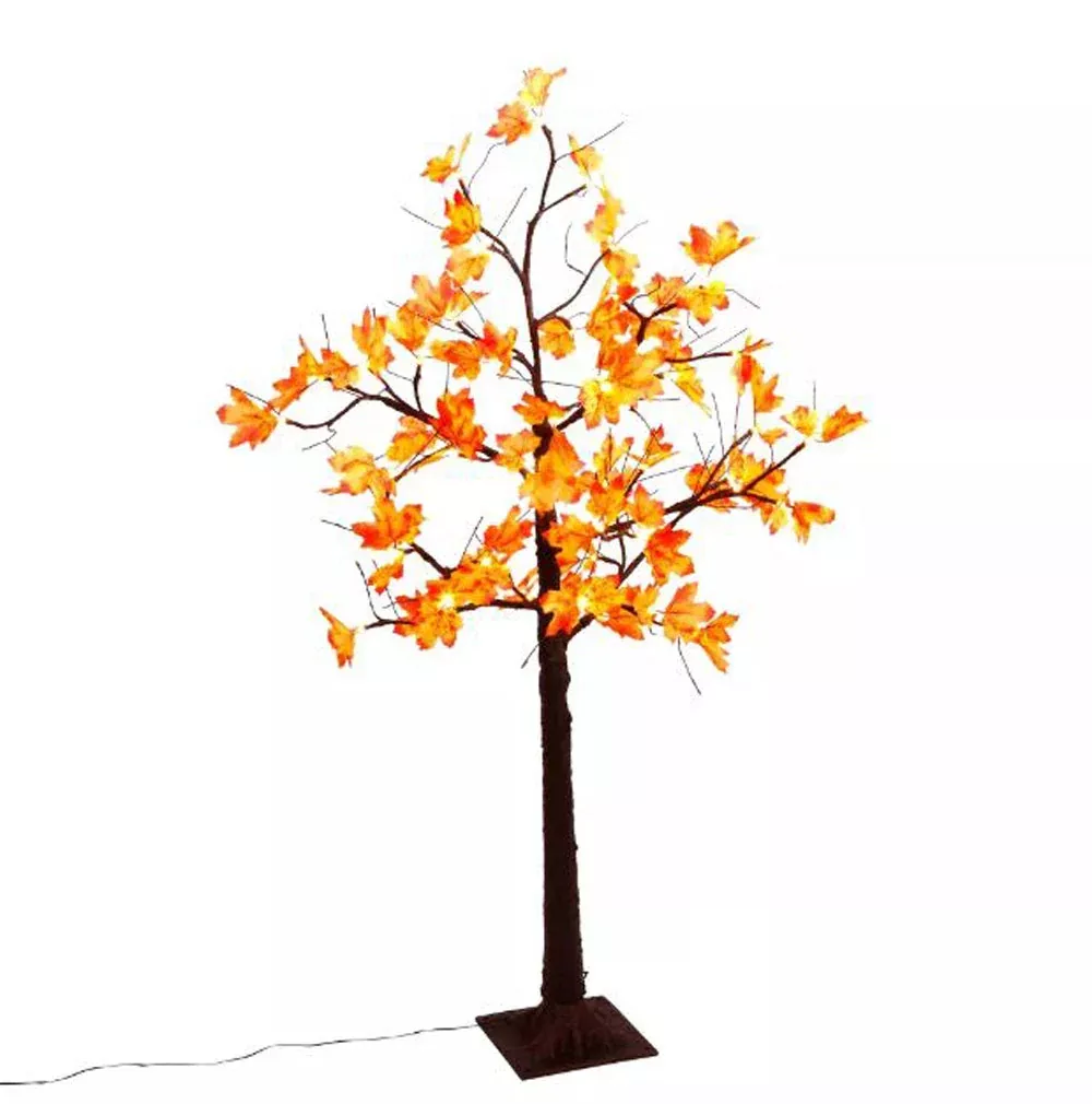 Gerson, Maple Leave LED Tree, 4' W/48WWL