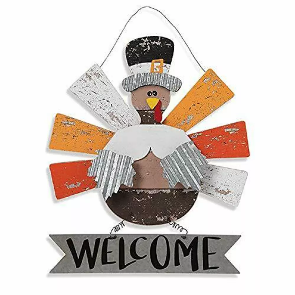 Gerson, Welcome Turkey Sign, 19.5"