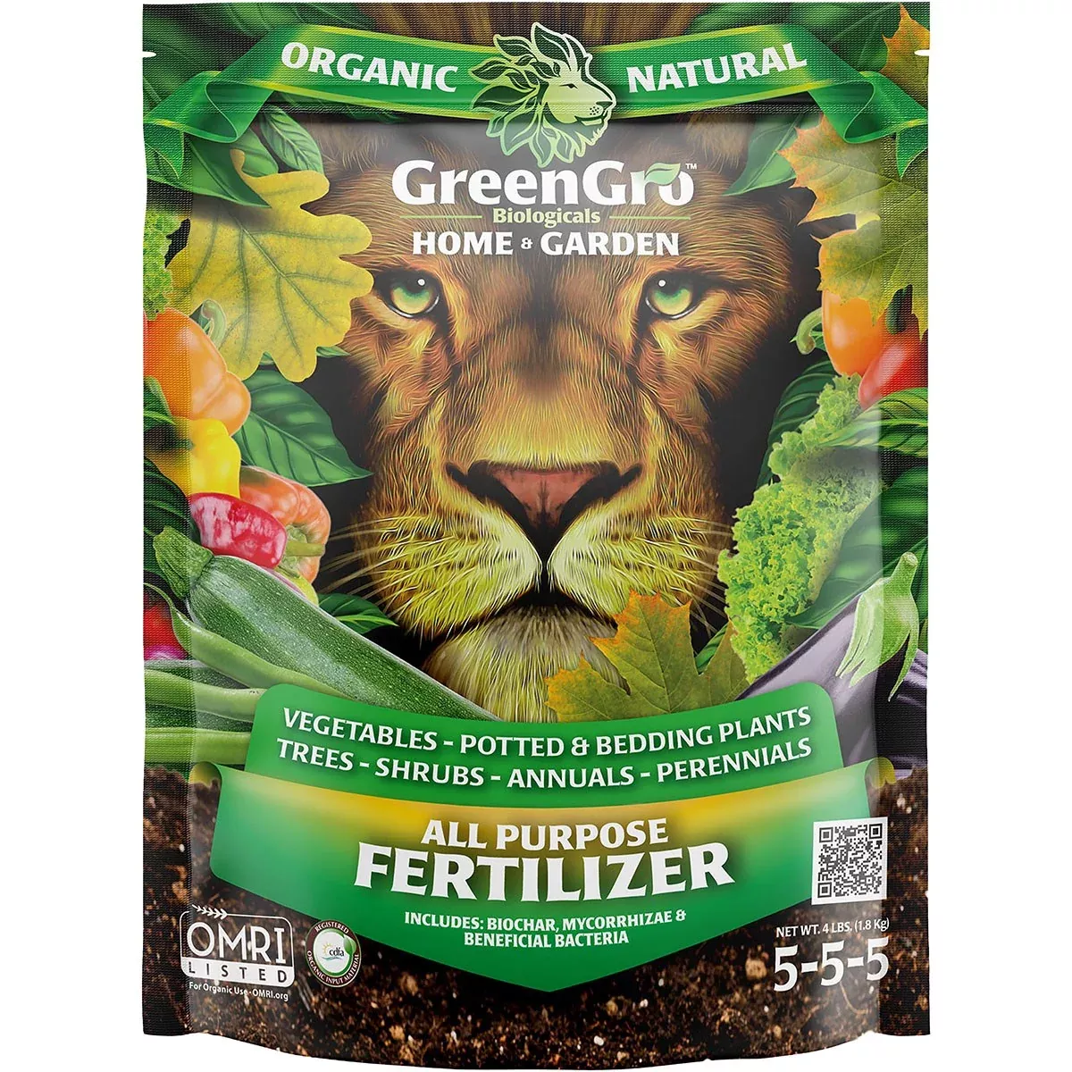 GreenGro™ Biologicals All Purpose Fertilizer - 4lb