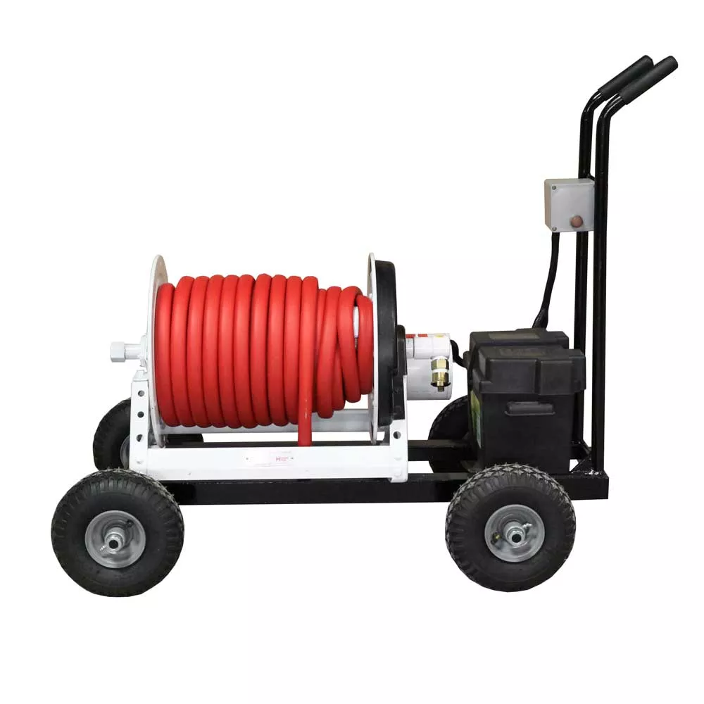 Greenhouse Power Reel & Cart