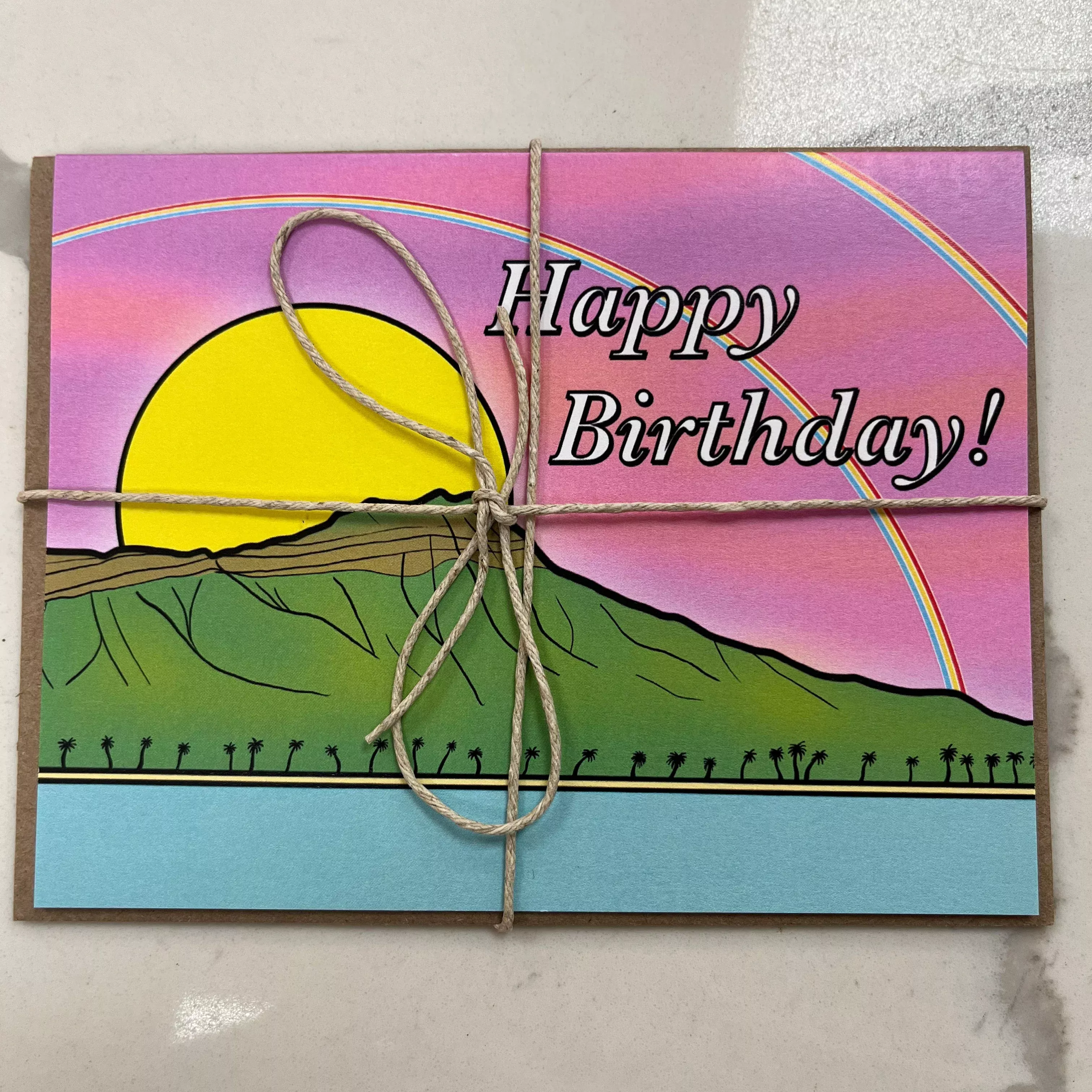 Greeting Card - Diamondhead Birthday