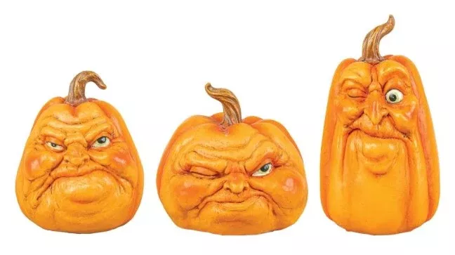 'Grumpkin' Head Tabletop Decor