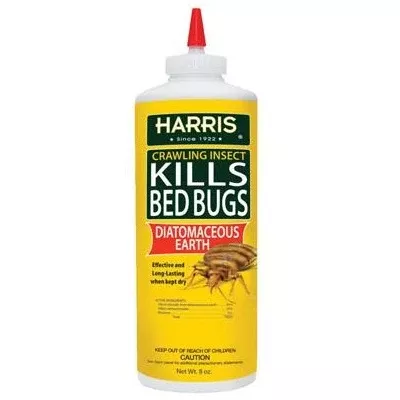 Harris Diatomaceous Bed Bug Killer Powder, 8 oz
