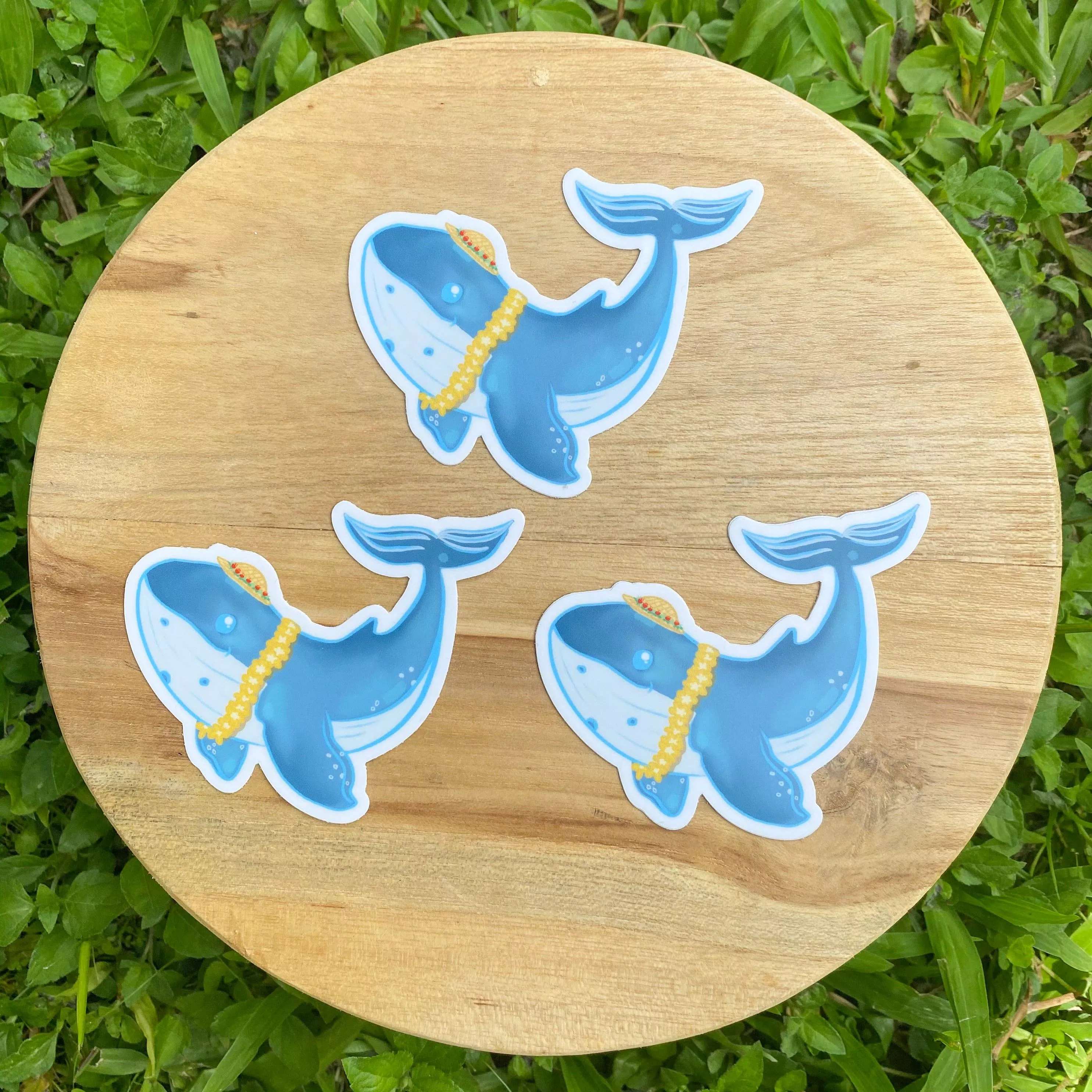 Hawaiian Humpback Whale Sticker