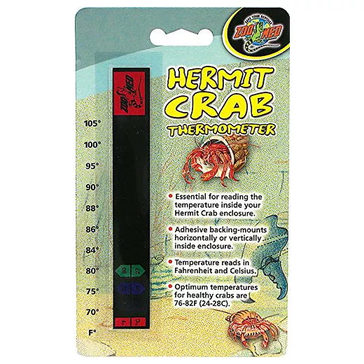 Hermit Crab Thermometer