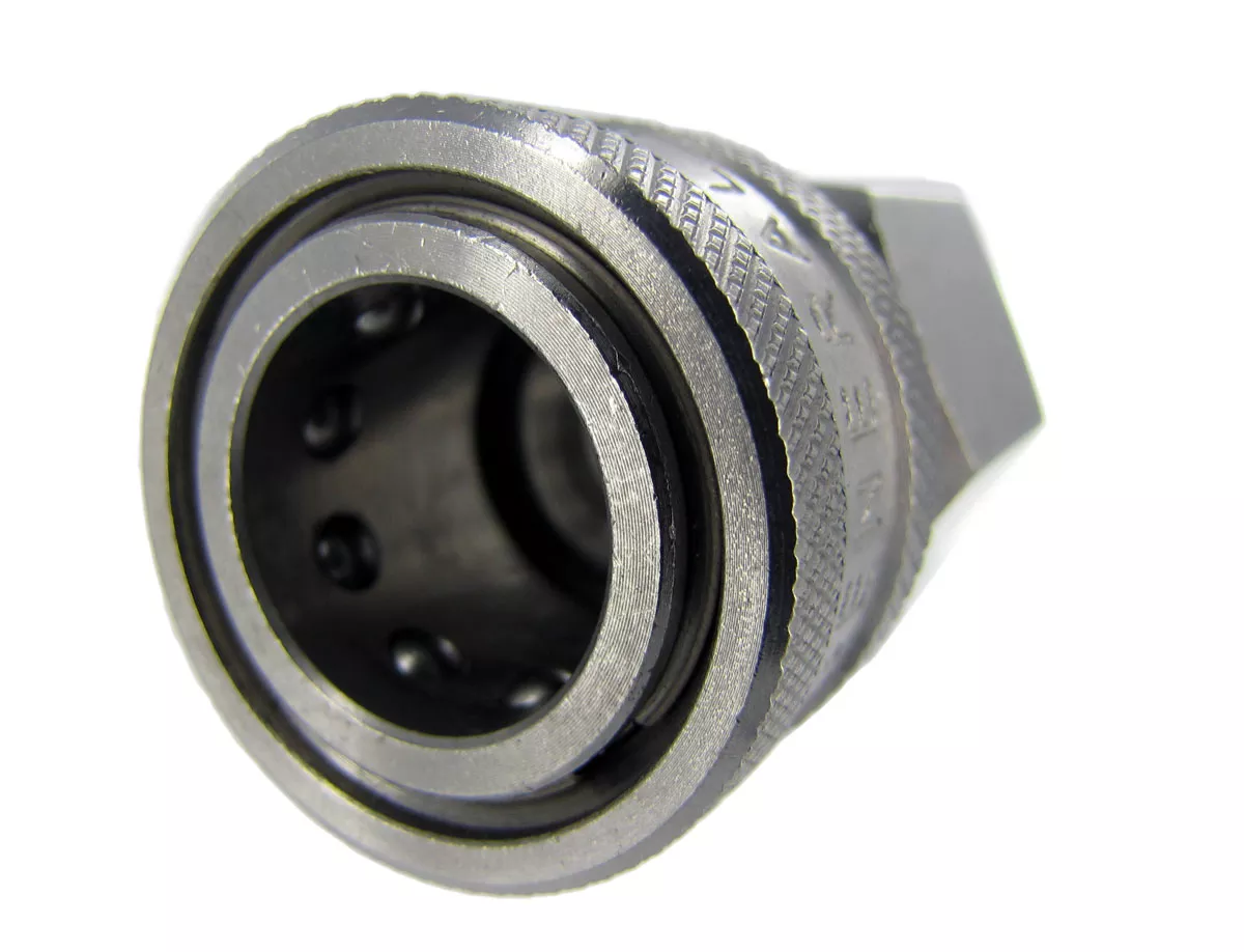 High Flow Volume Quick Coupler