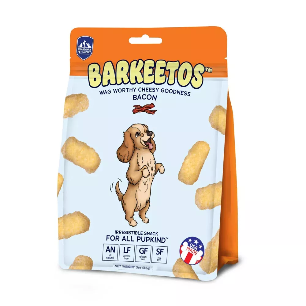 Himalayan Pet Supply, Barkeetos, Bacon, 3 oz.