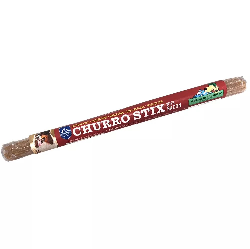 Himalayan Pet Supply, Churro, Bacon, 10"