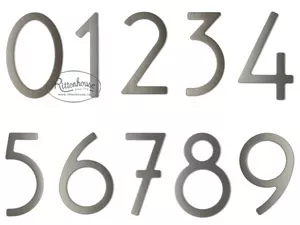 House Numbers, Letters and Doorbell Button