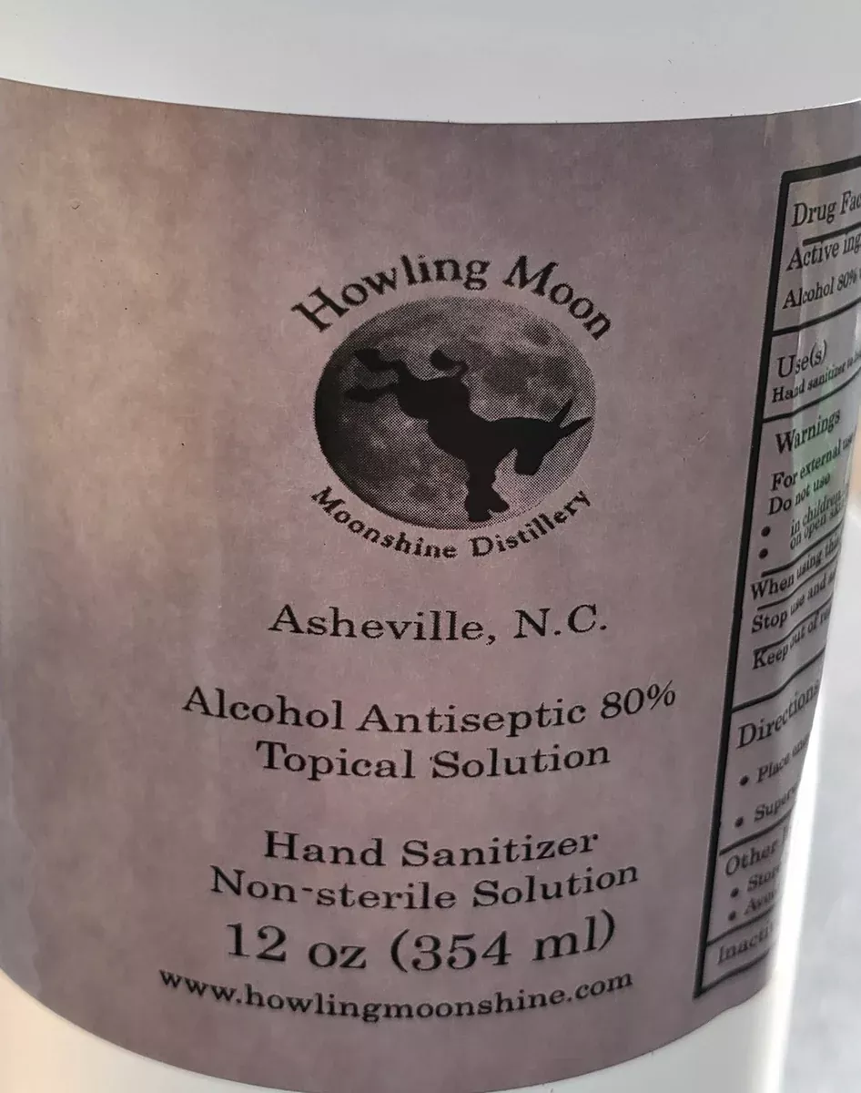 Howling Moon Sanitizer 12 oz