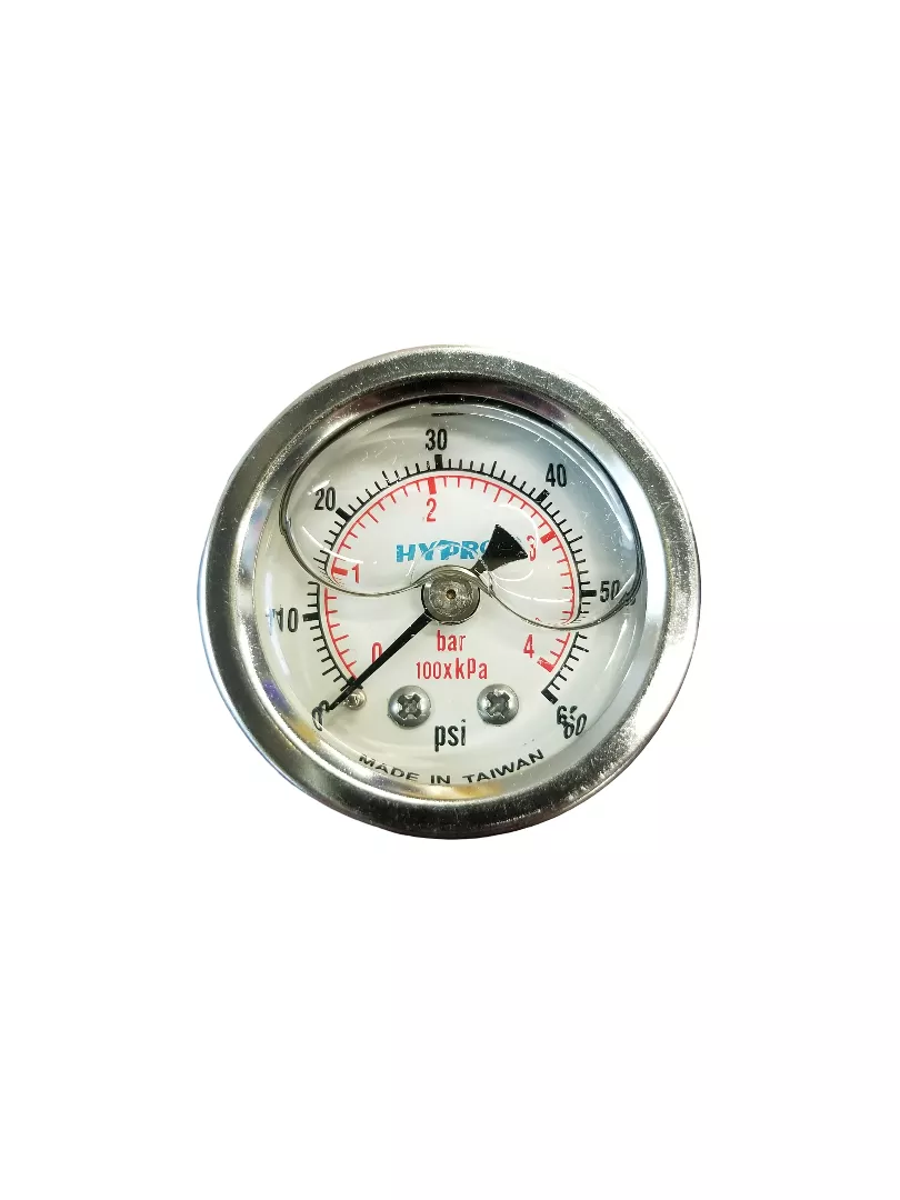 Hypro 15400FG01B60 Pressure Gauge - 1.5" Dial, 400FG, 60 PSI, 1/8 CBM