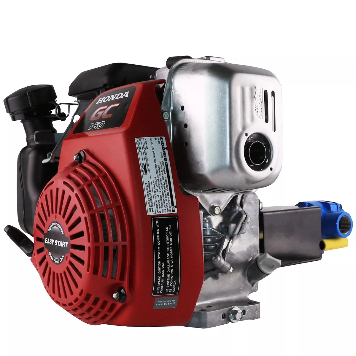 Hypro 4101C Roller Pump and Honda GC160 Engine Assembly