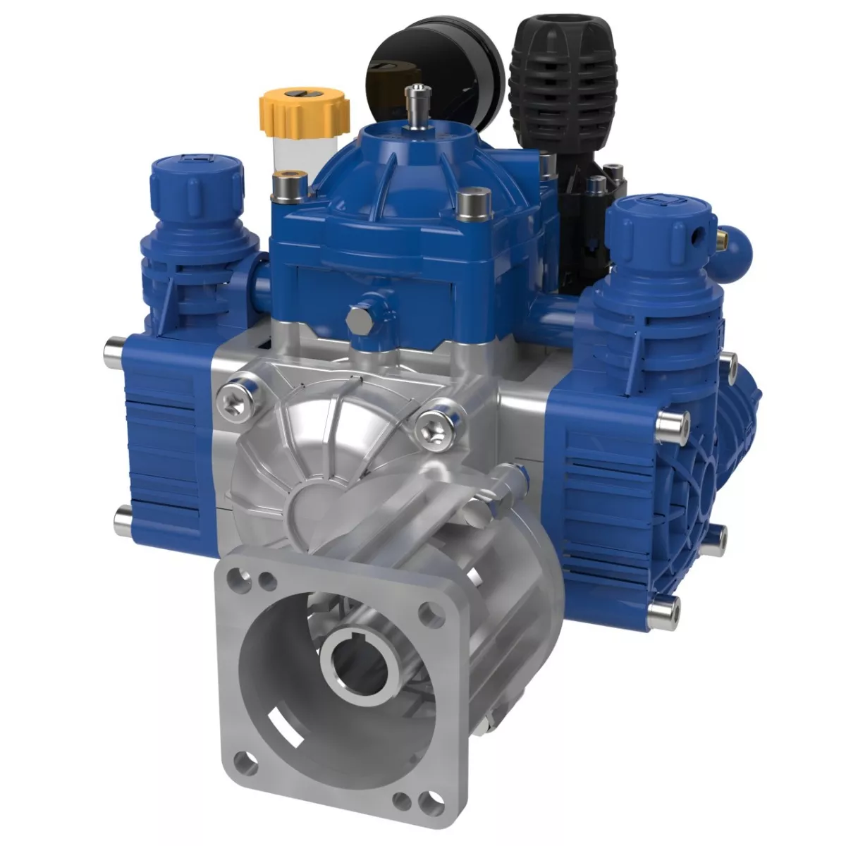 Hypro 9915-DP252GRGI Medium Pressure Poly Diaphragm Pump with Gearbox and Regulator