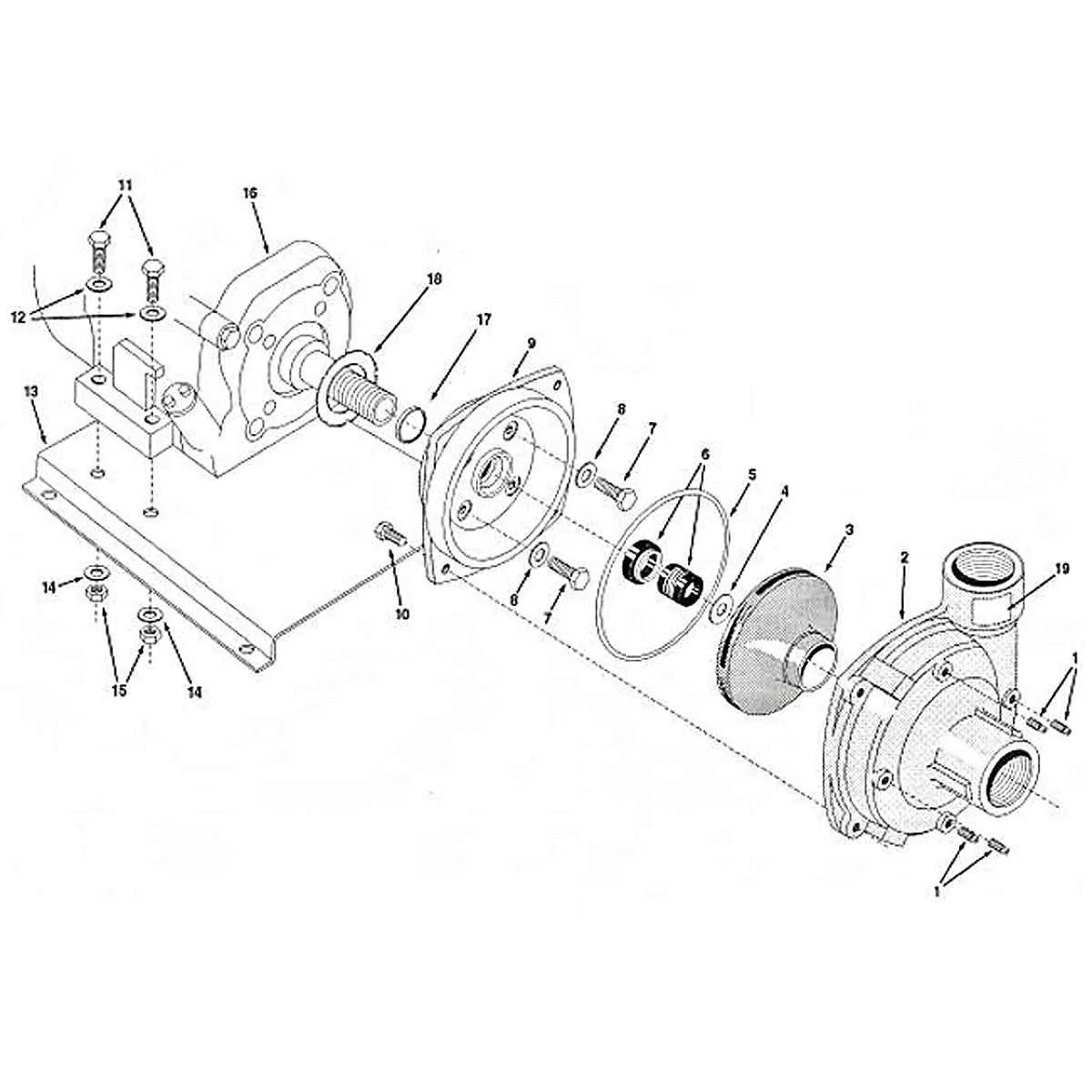 Hypro Pump 1538 Parts Parts
