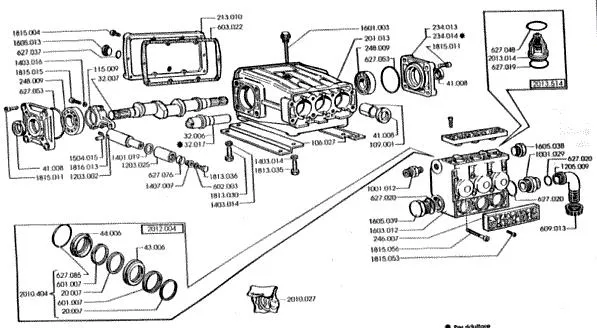 Imovilli Pompe IP P63 Pump Parts