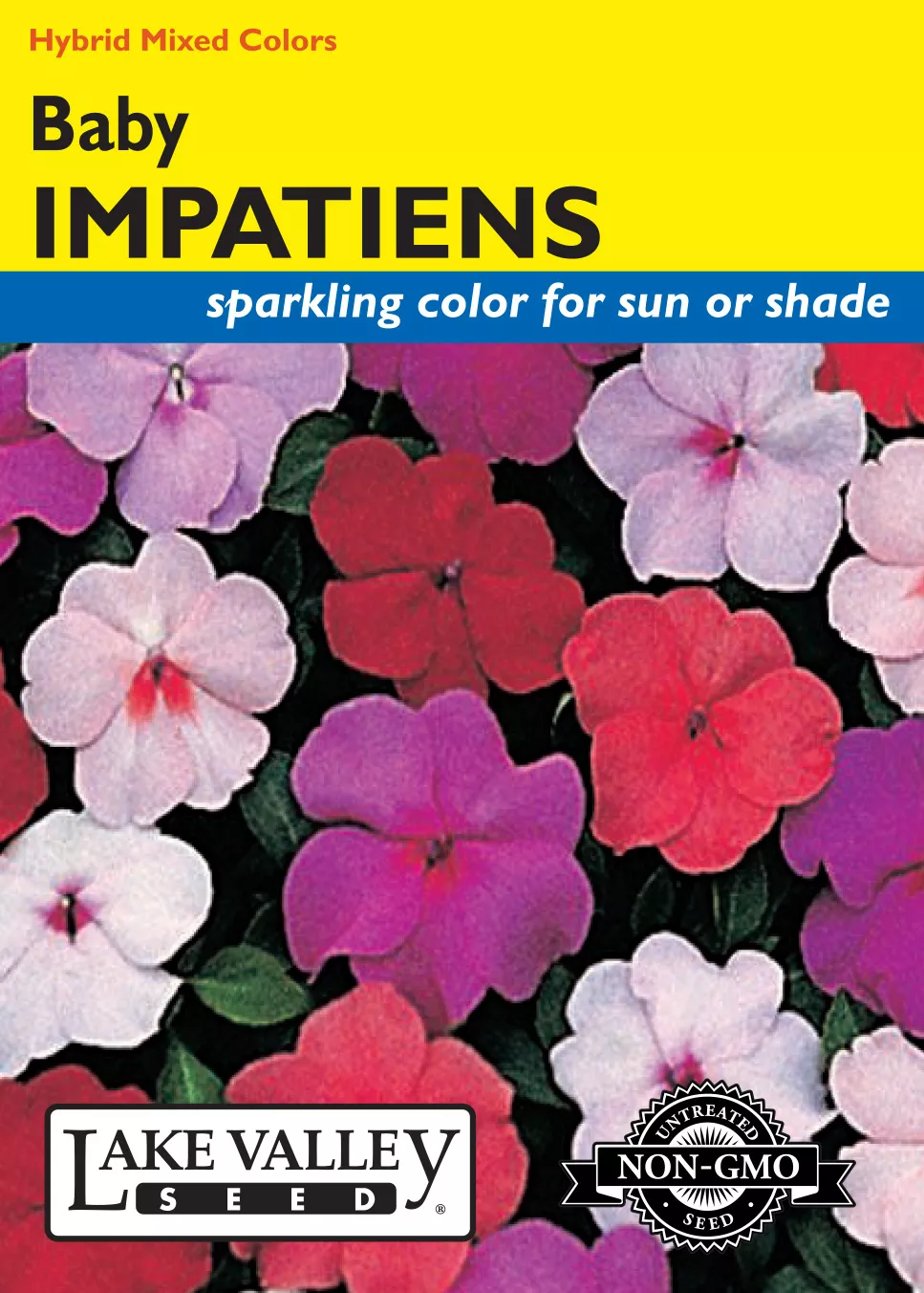 Impatiens Baby Mixed Colors Hybrid – Item #445