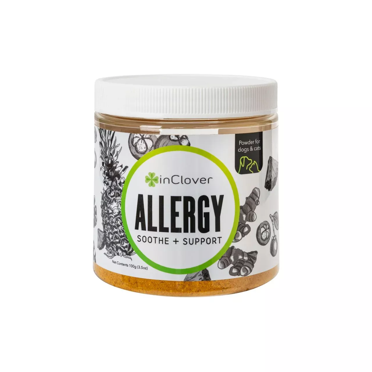 InClover Allergy Soothe + Support Powder, 100 Grams