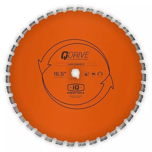 iQ Power Tools Saw Blade 16.5" Orange