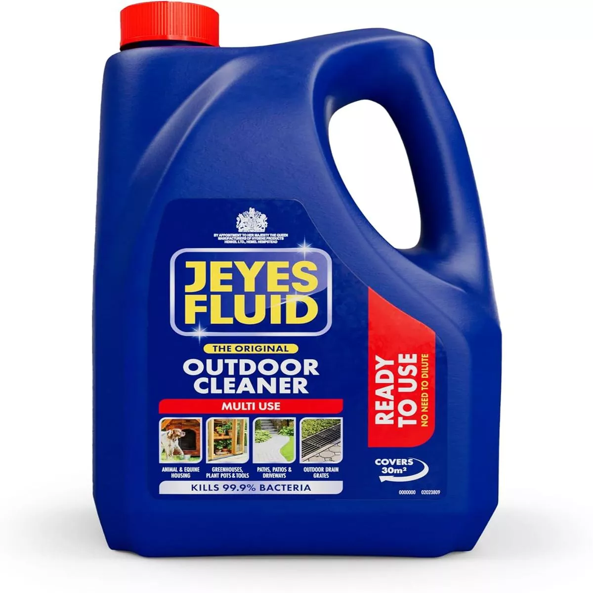 Jeyes Ready To Use {RTU} Fluid Outdoor Disinfectant 4 Litre – 8