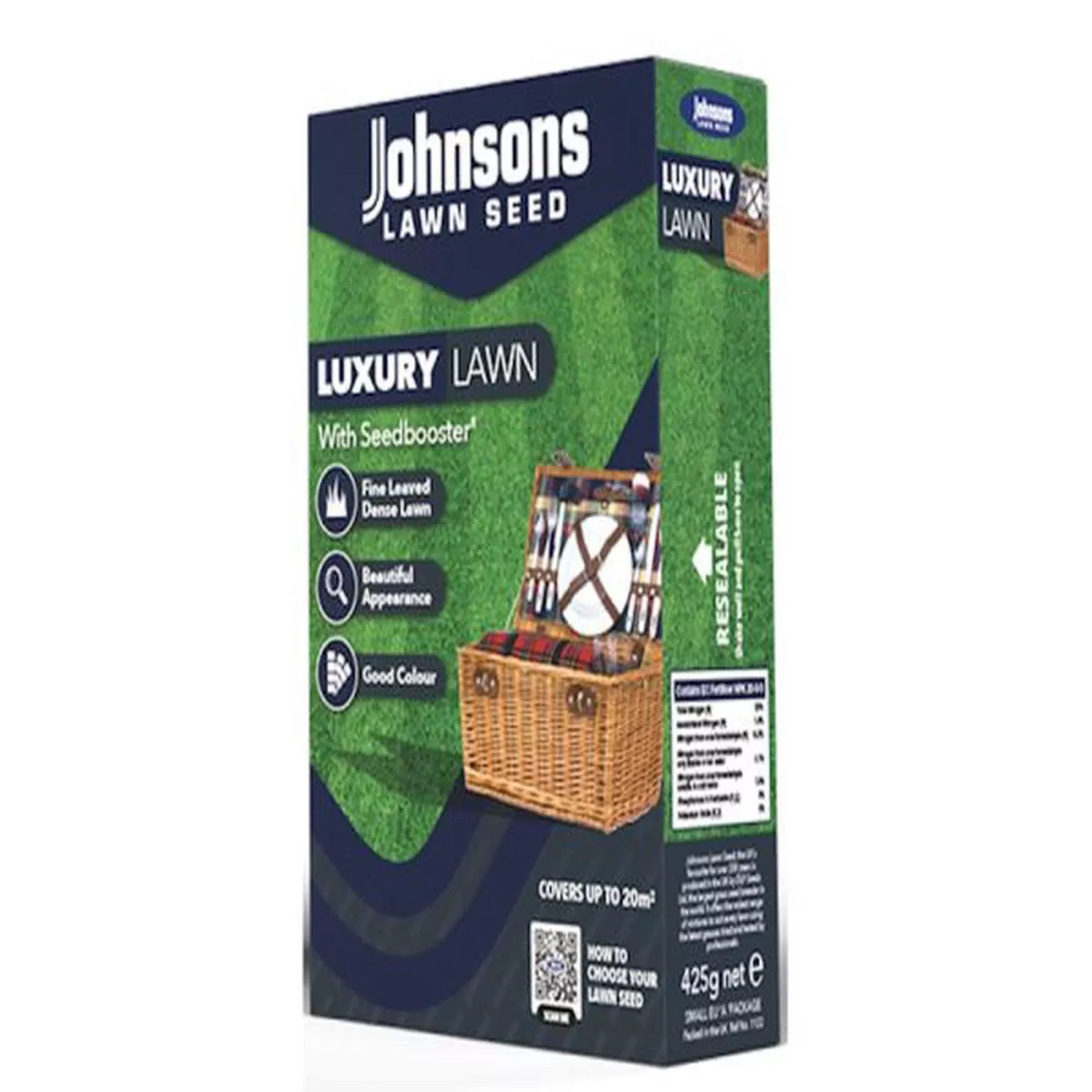 Johnsons Lawn SeedLuxury Lawn 425g