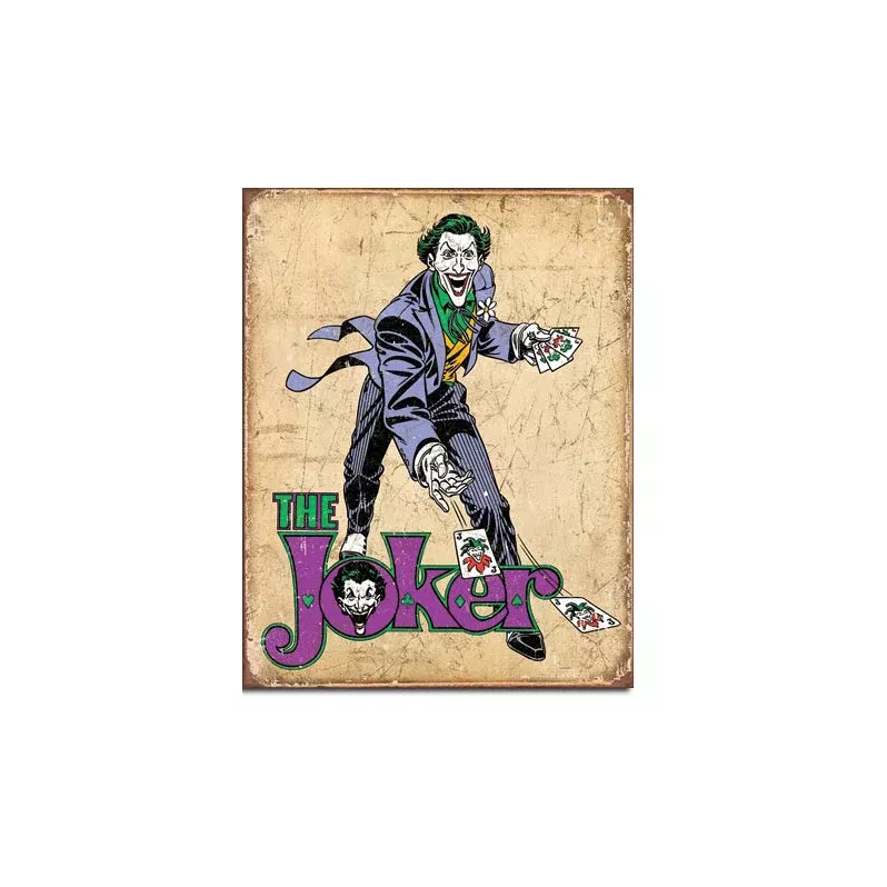 The Joker Metal Sign, 16"