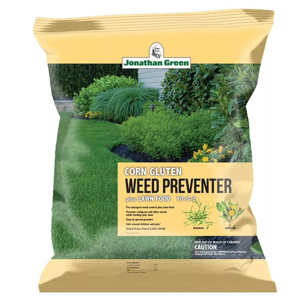 Jonathan Green Corn Gluten Weed Preventer Plus Lawn Food, 5000 Sq. Ft.