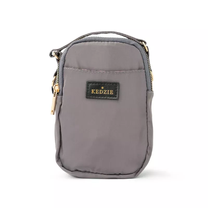 Kedzie Gray Crossbody Bag