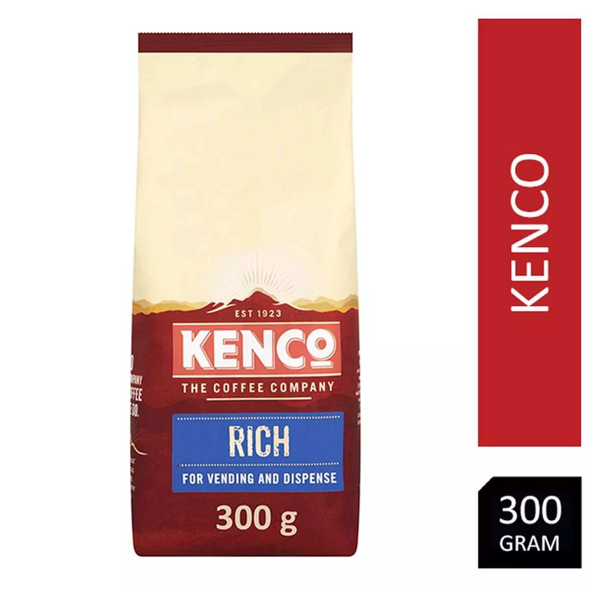 Kenco Rich Instant Coffee Vending Bag 300g Pack – 1